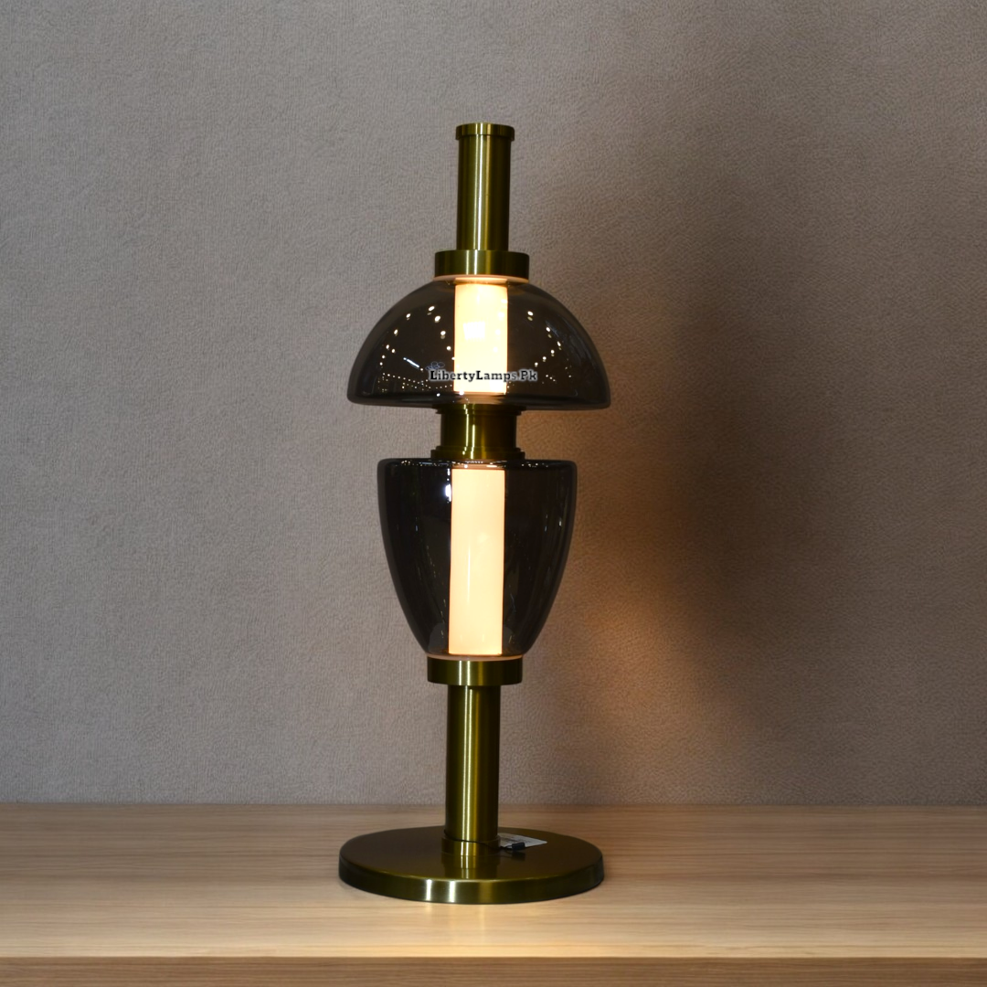 Ultra-Modern LED Glass Table Lamp (Pair)