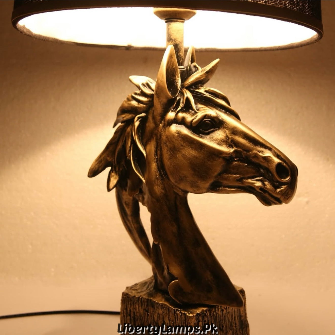 Majestic Horse Table Lamps (Pair)