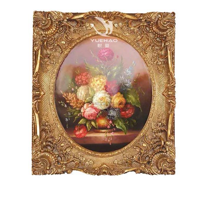 ποΈ Regal Victorian With Painting β 36x48β Ornate Polyresin Frame