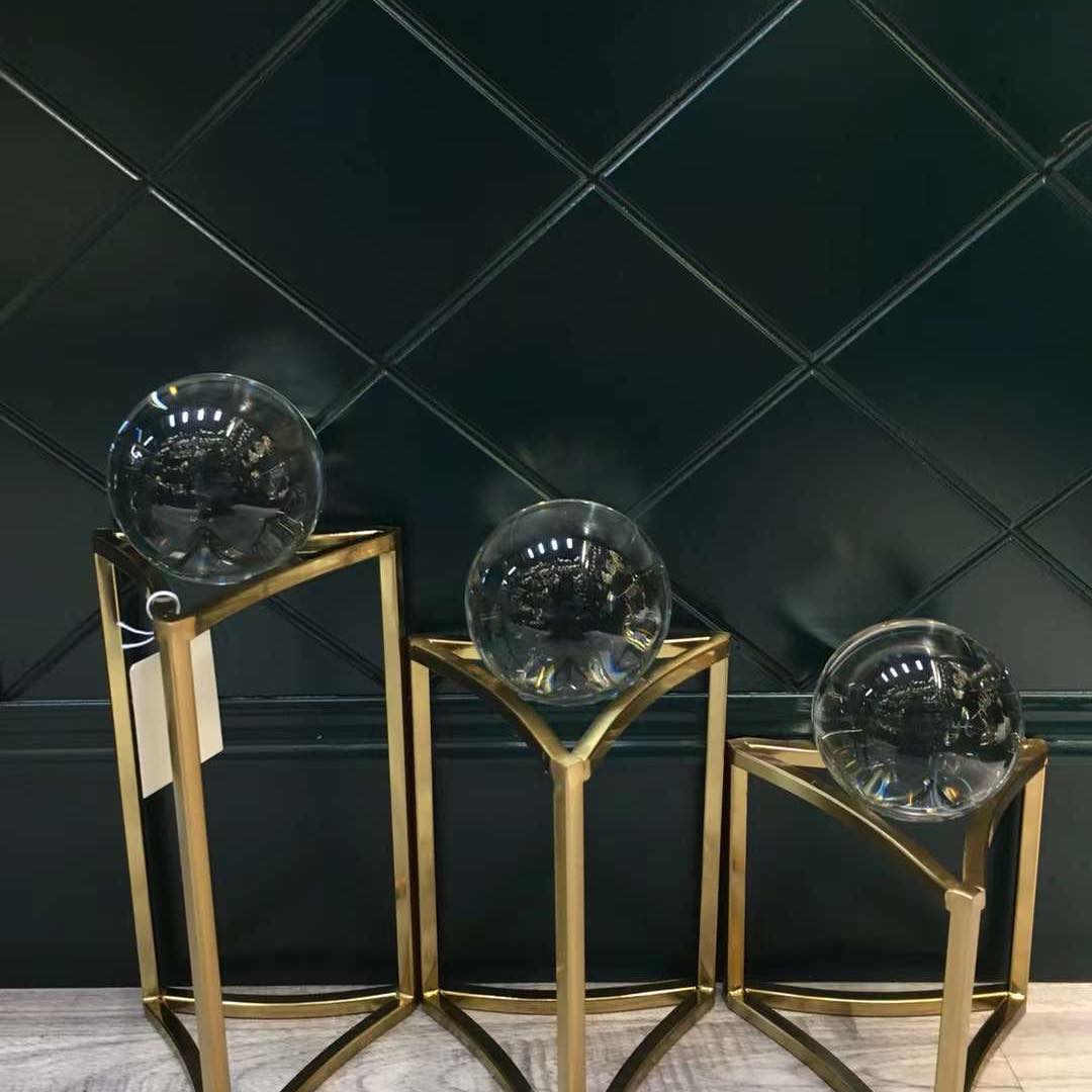 Crystal Trio Decorative Set (3 Pieces)