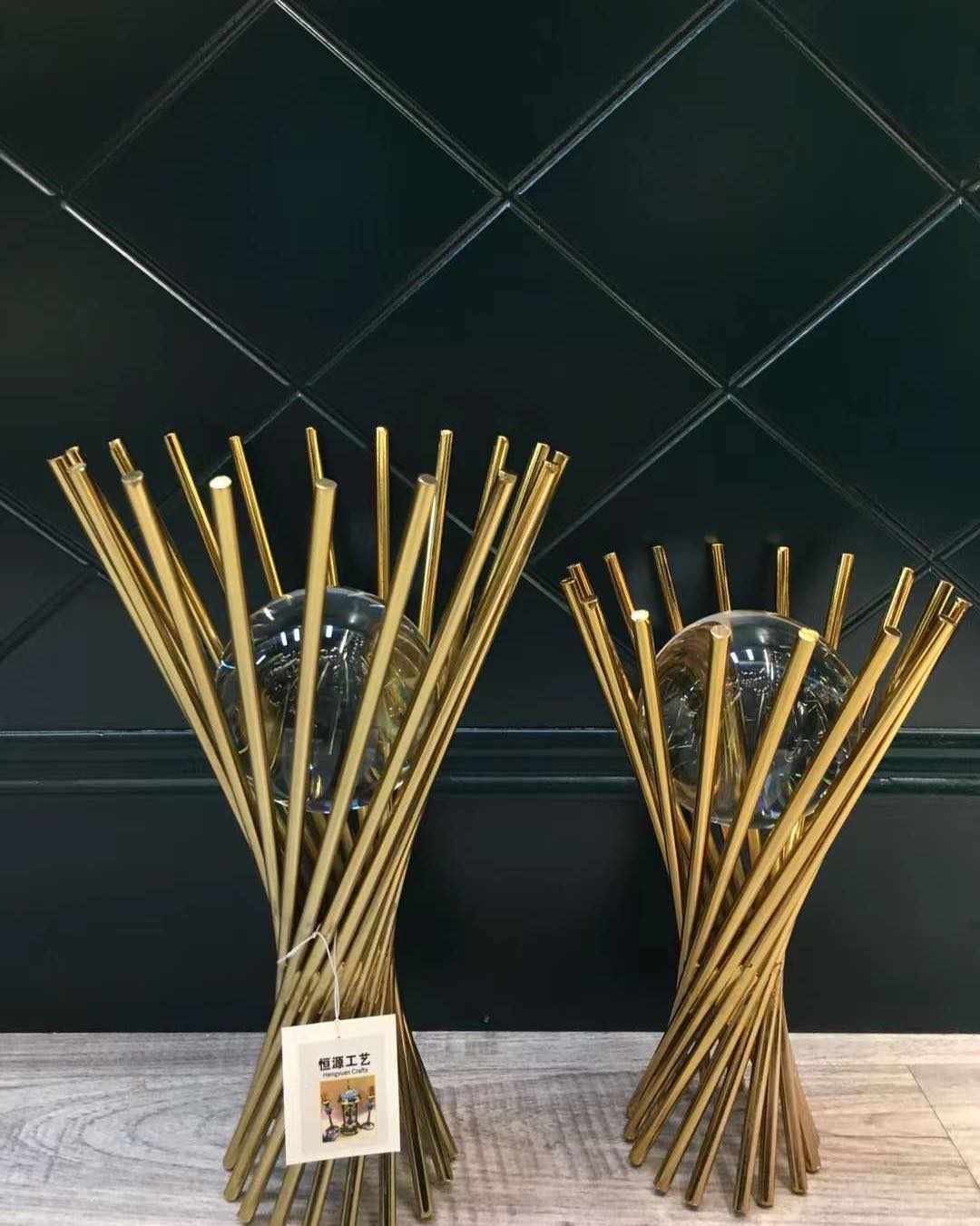 ๐ฎ Crystal Vision โ Abstract Decor with Crystal Ball (Pair)