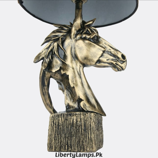 Majestic Horse Table Lamps (Pair)