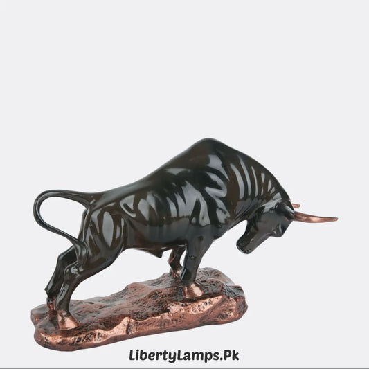 Bull Sculpture Decorative Piece (10 inches)