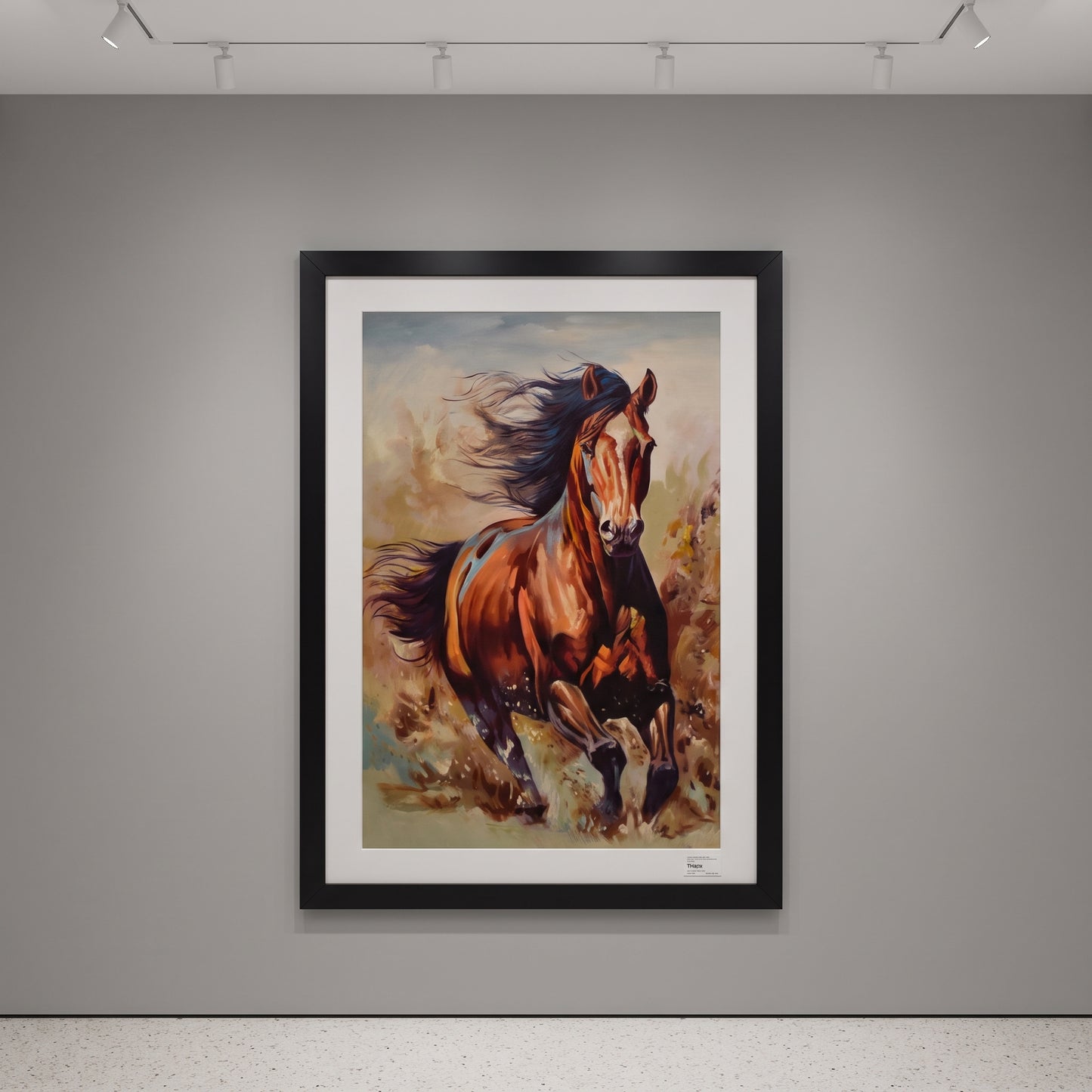 Majestic Stallion™ – Horse Oil Painting on Canvas