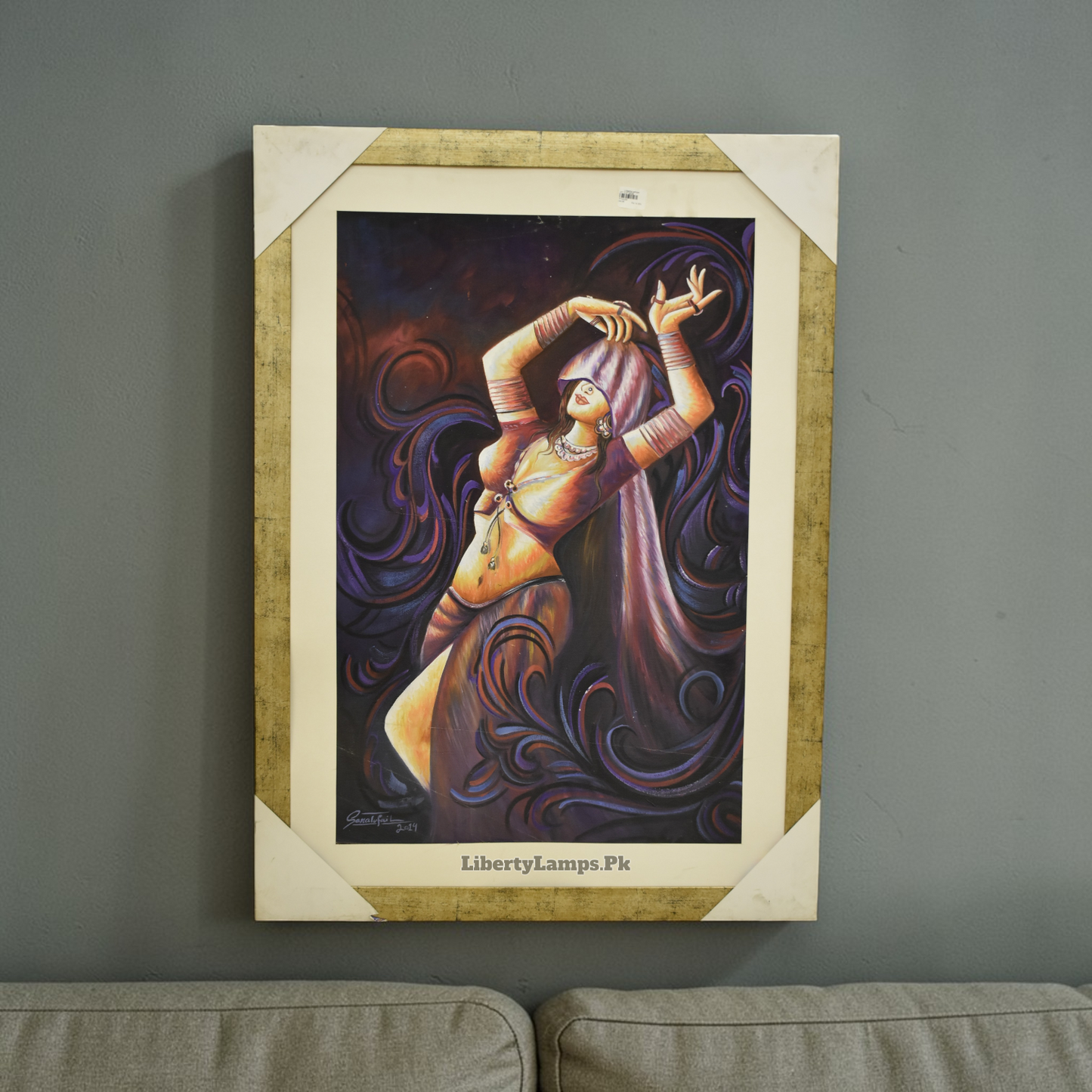 Eternal Silhouette™ – Figurative Handmade Oil Painting on Canvas