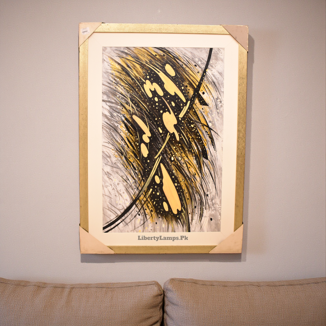 Abstract Handmade Oil Painting – Contemporary Wall Art