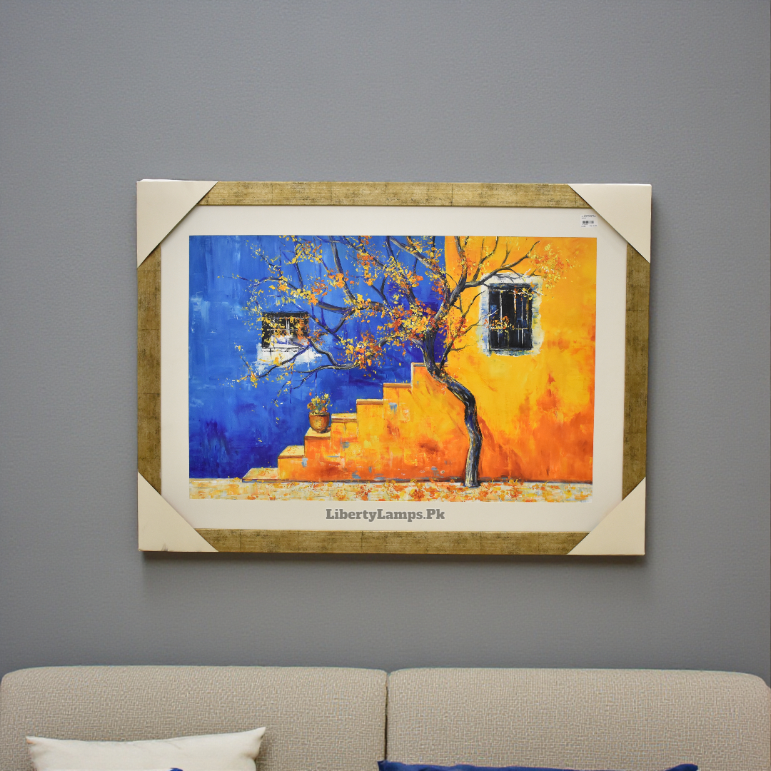 Silent Horizon Landscape Oil Painting (Single)