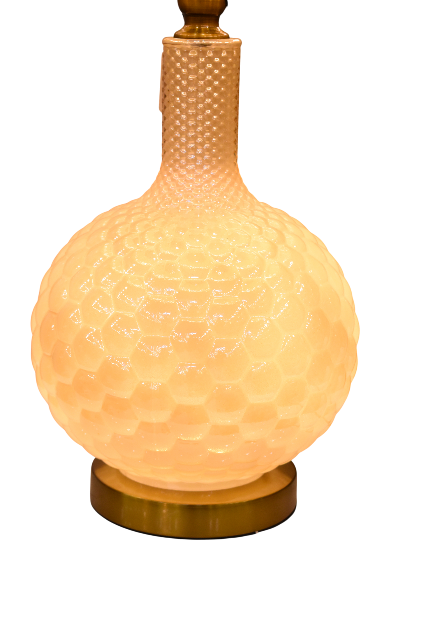 Bubble Glass Double Light Table Lamp
