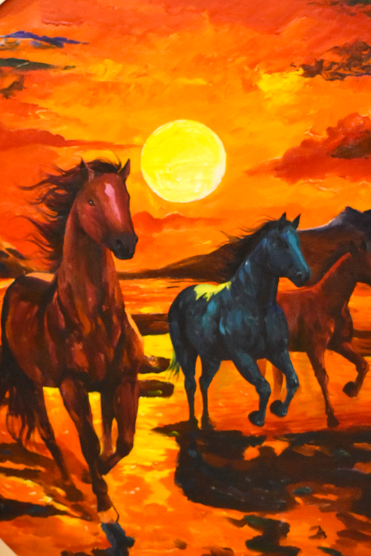 Horse – Handmade Oil Painting on Canvas