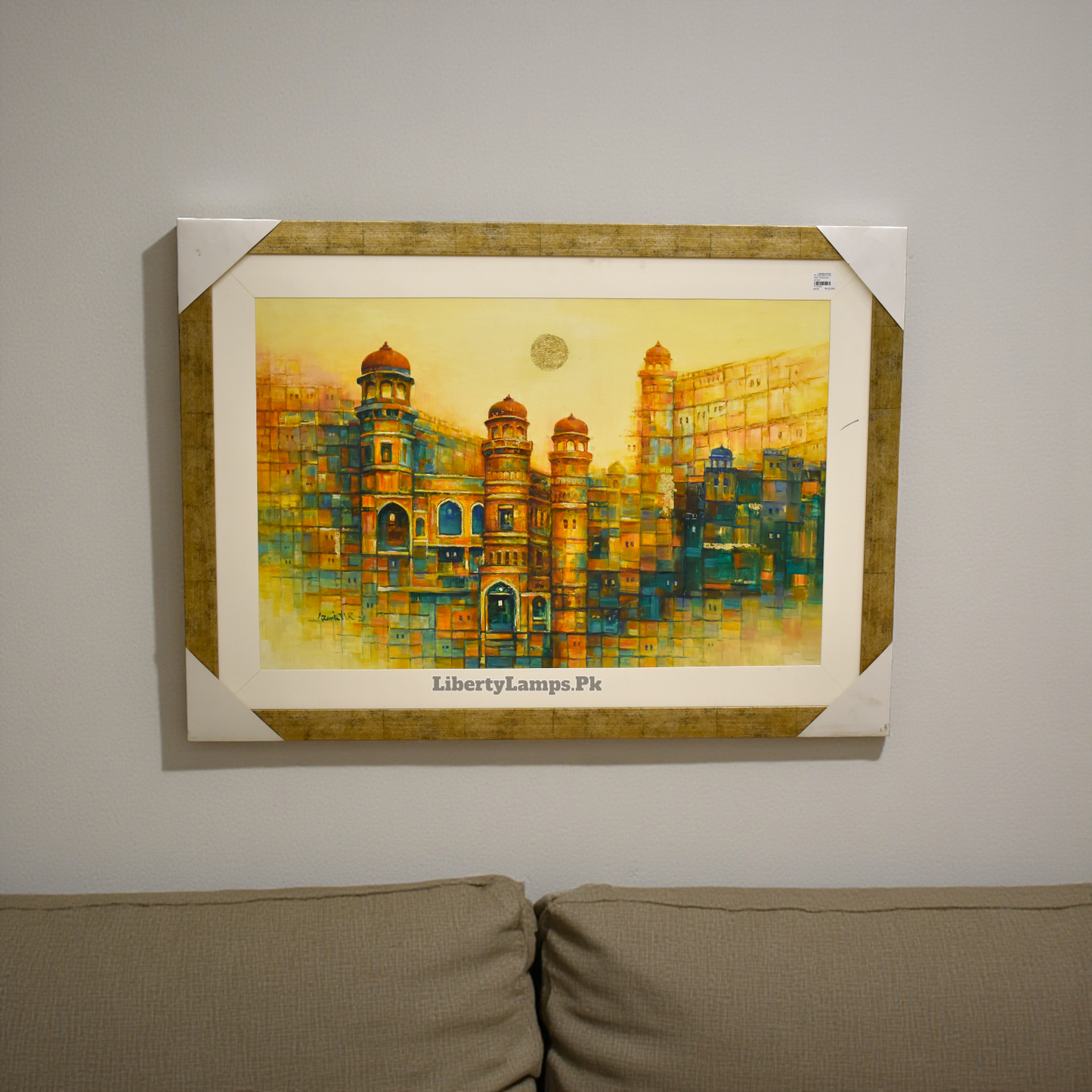 Heritage Streets™ – Old City Oil Painting on Canvas