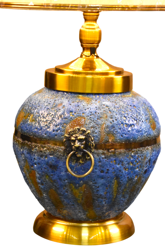 Terracotta Table Lamp – 21 Inch ( Pair )