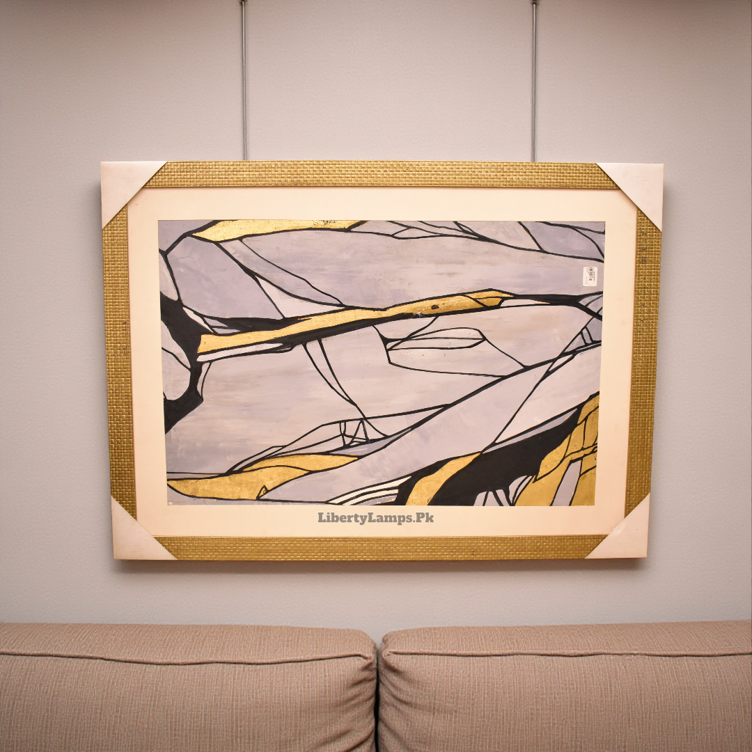 Abstract Handmade Oil Painting – Contemporary Wall Art