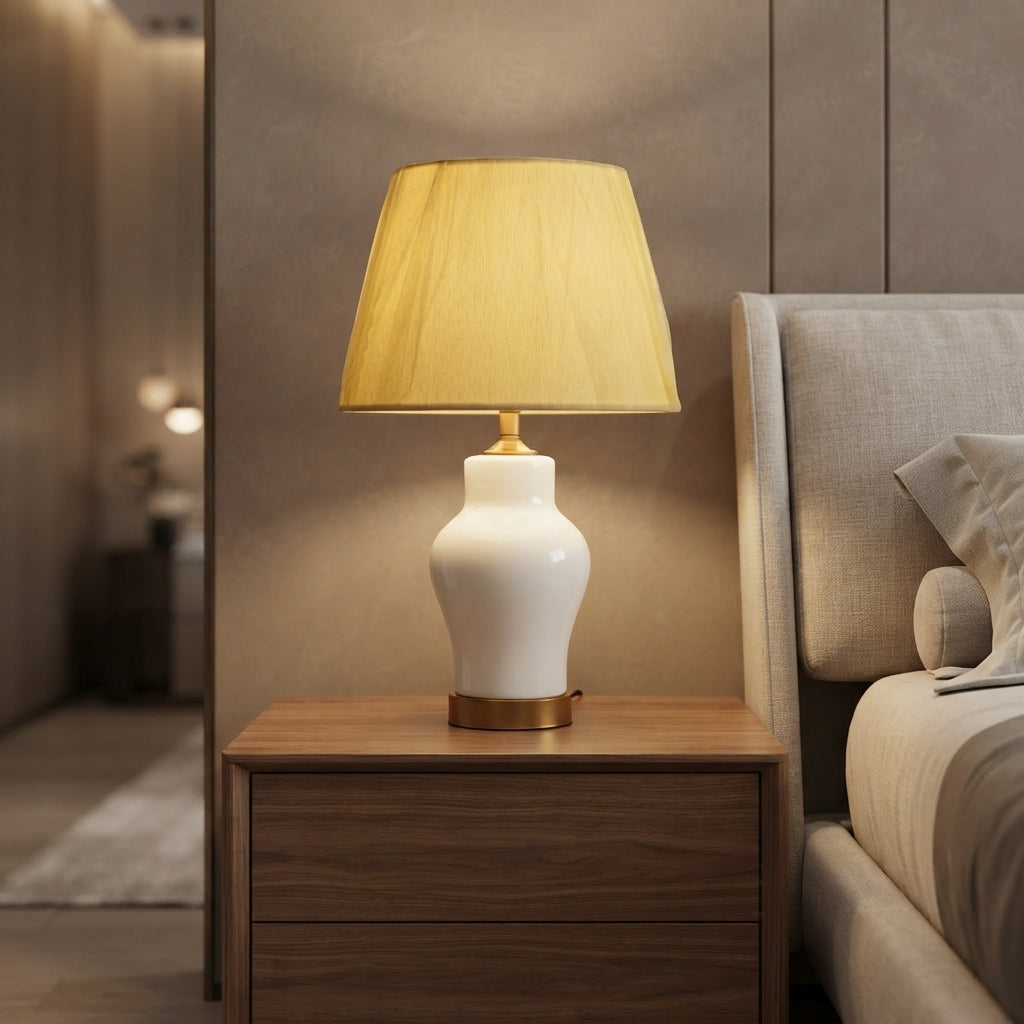 Ceramic Elegance™ – Pair Ceramic Lamps