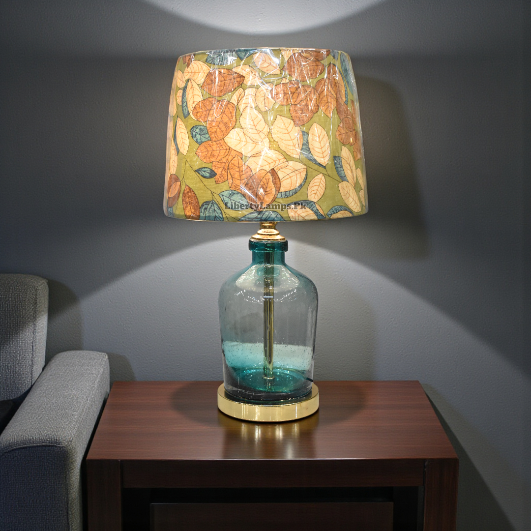 Clear Vista – Glass Table Lamp (Single)
