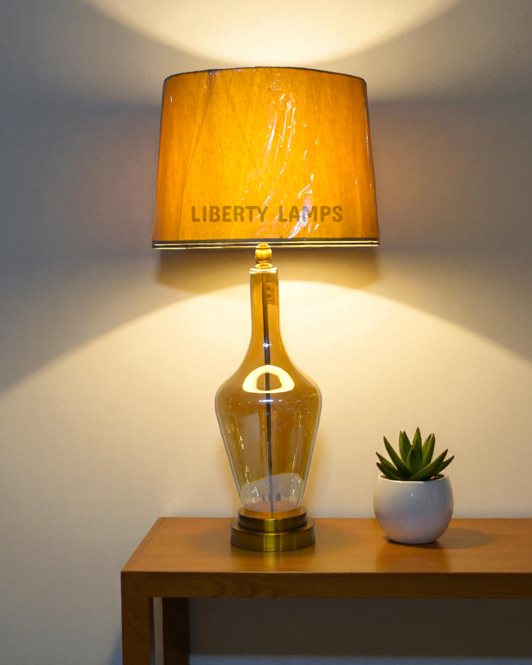 Imperial Glass Glow Table Lamp (Pair)