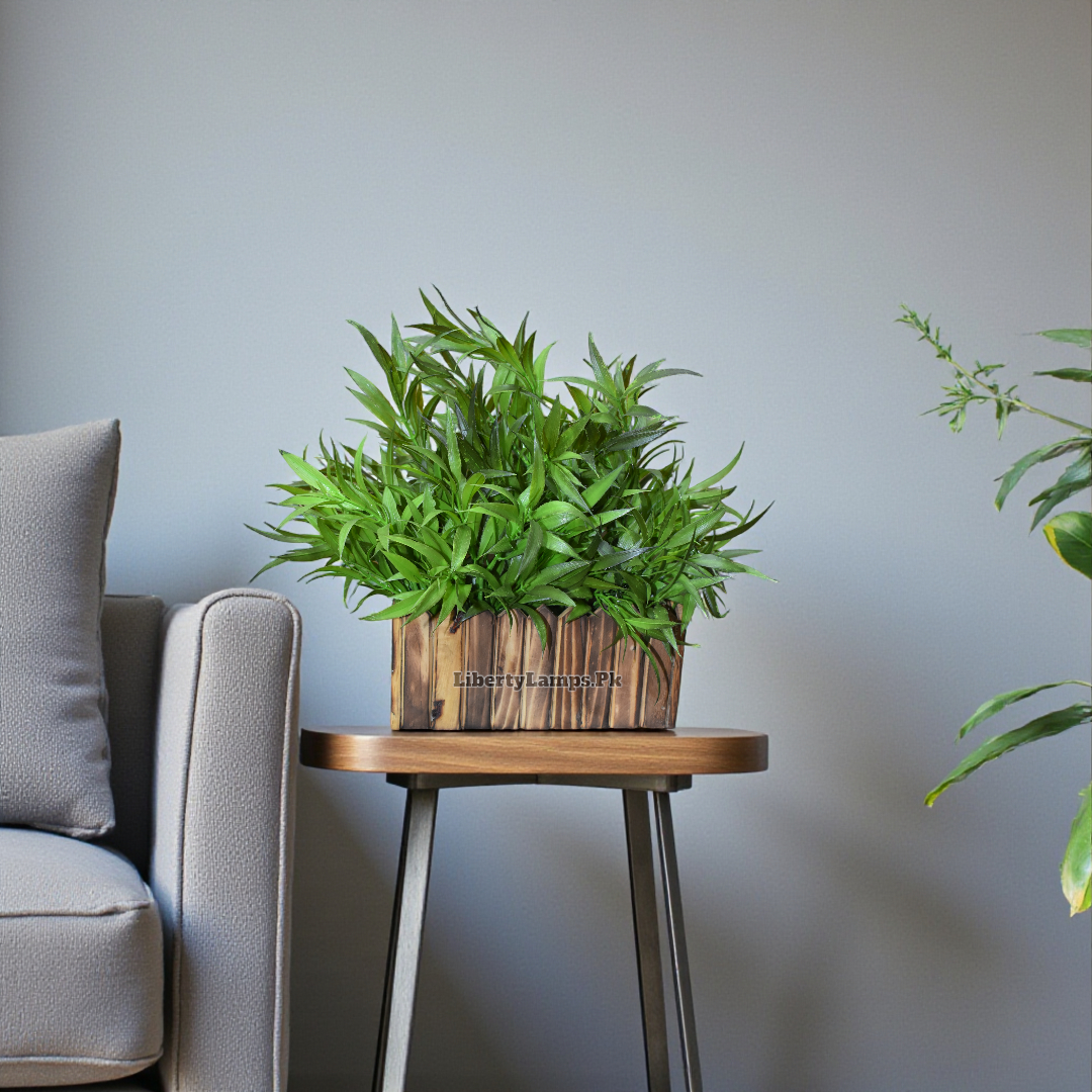 Wooden Green Kyari – Natural Décor Piece (Single)