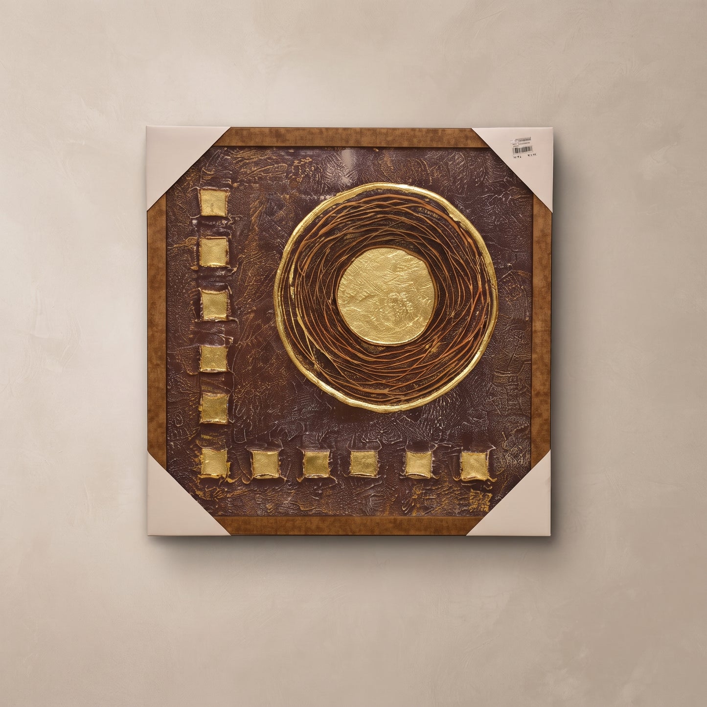 Golden Luxe™ – Gold Leaf Handmade Painting on Canvas