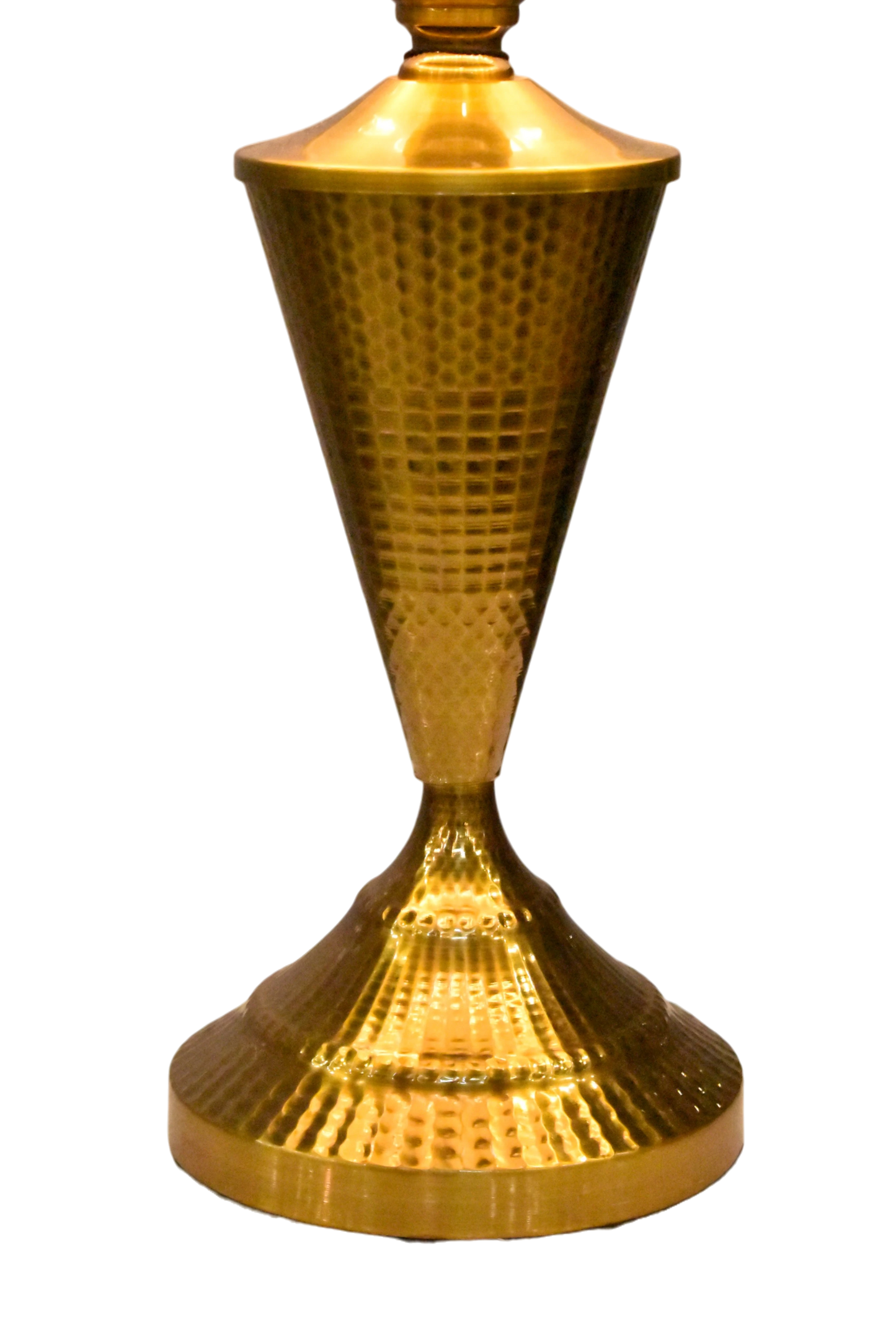 Golden Artisan™ – Hand Made Golden Metal Lamp Pair