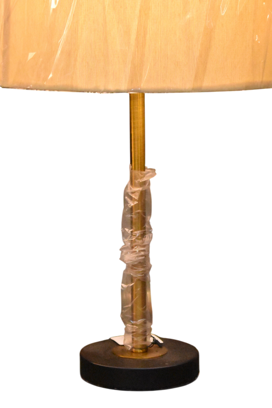 Golden Radiance™ – Metal Rod Table Lamp Pair