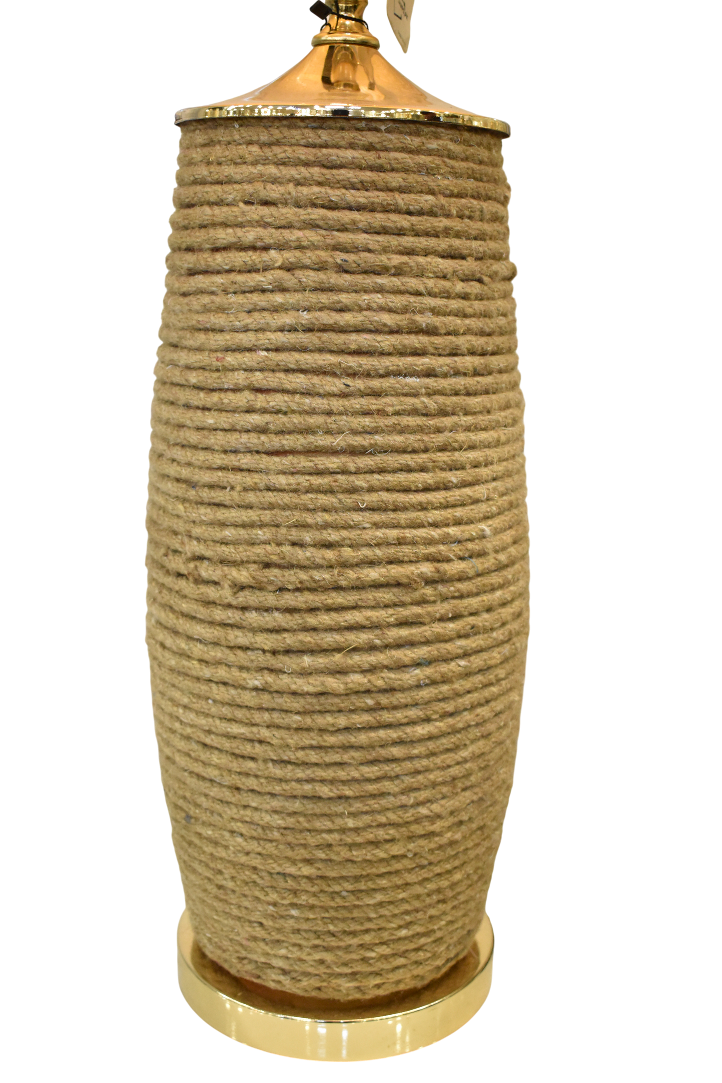 Rope Weave Statement Table Lamp (Pair)