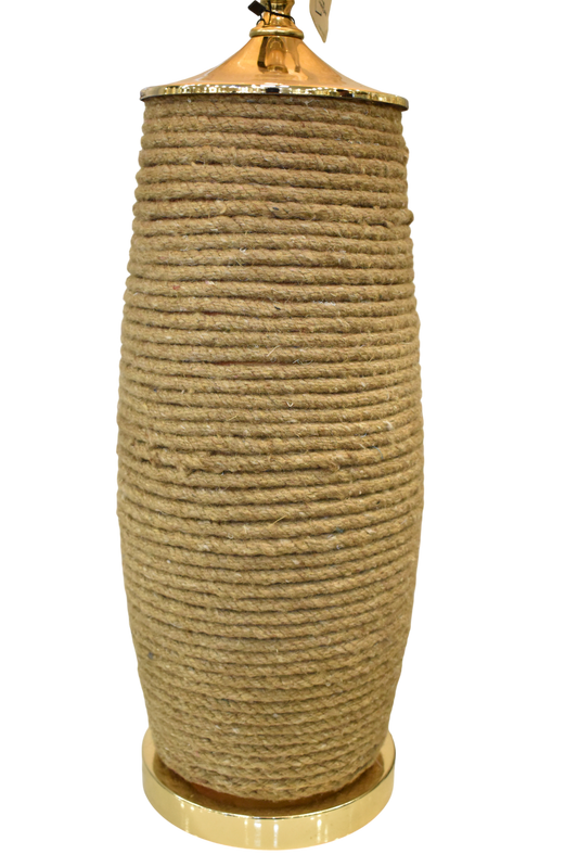 Rope Weave Statement Table Lamp (Pair)