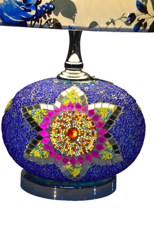 Royal Mosaic Glow Table Lamp (Pair)