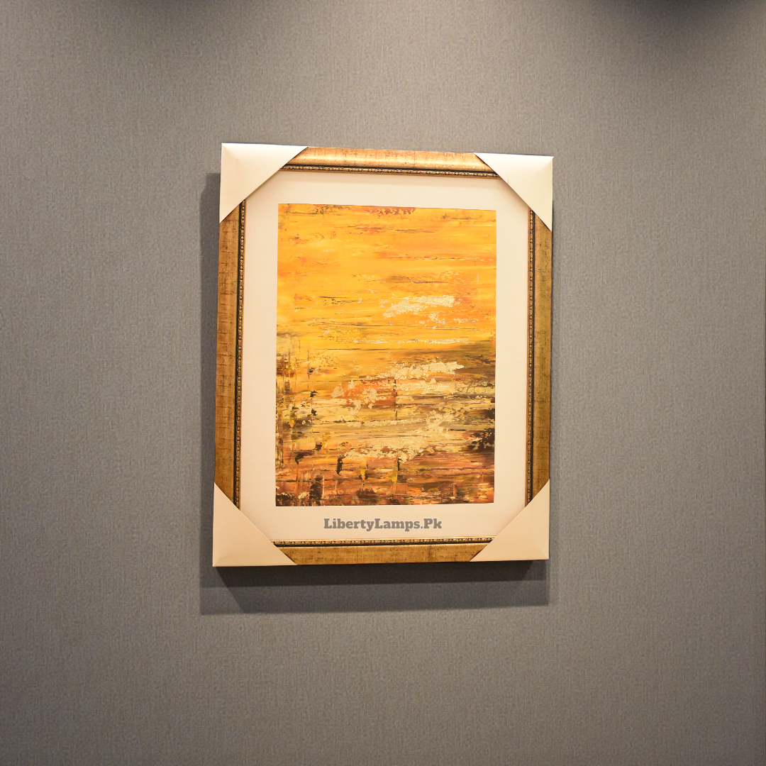 Luminous Pulse – Abstract Oil Painting on Canvas (Single)