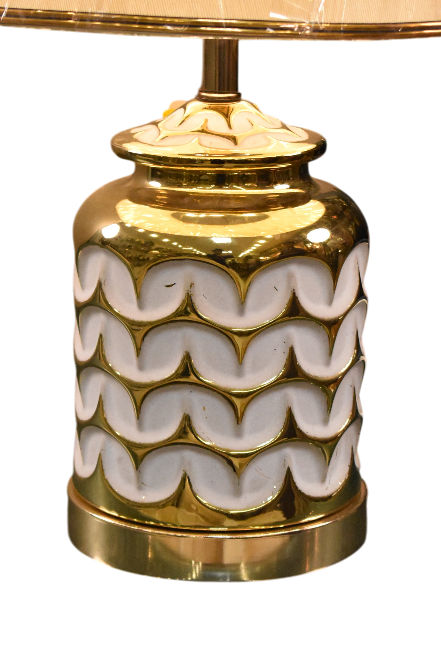 SilkStone™ – Textured Porcelain Lamp Pair
