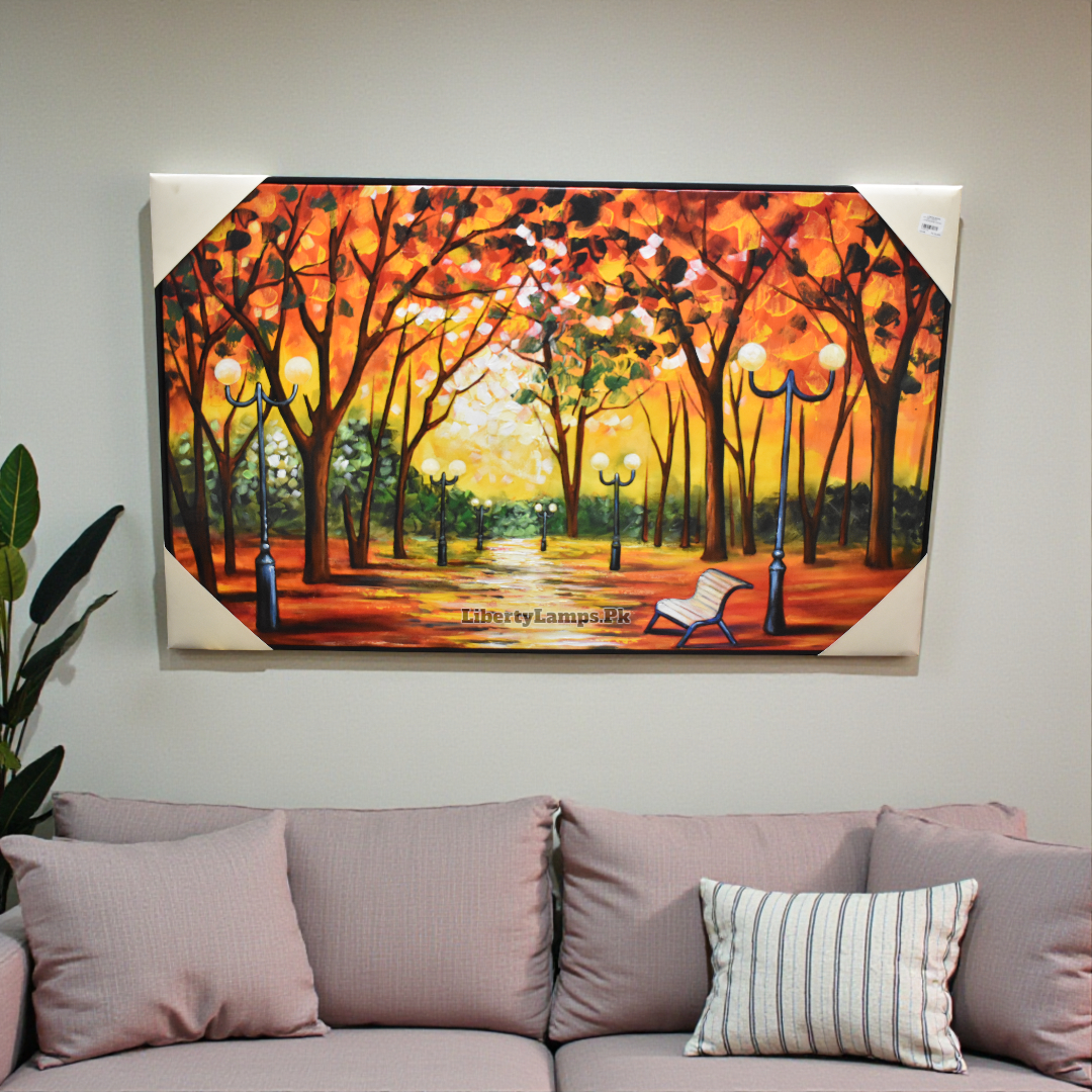 Natural Vista – Landscape Oil Painting on Canvas