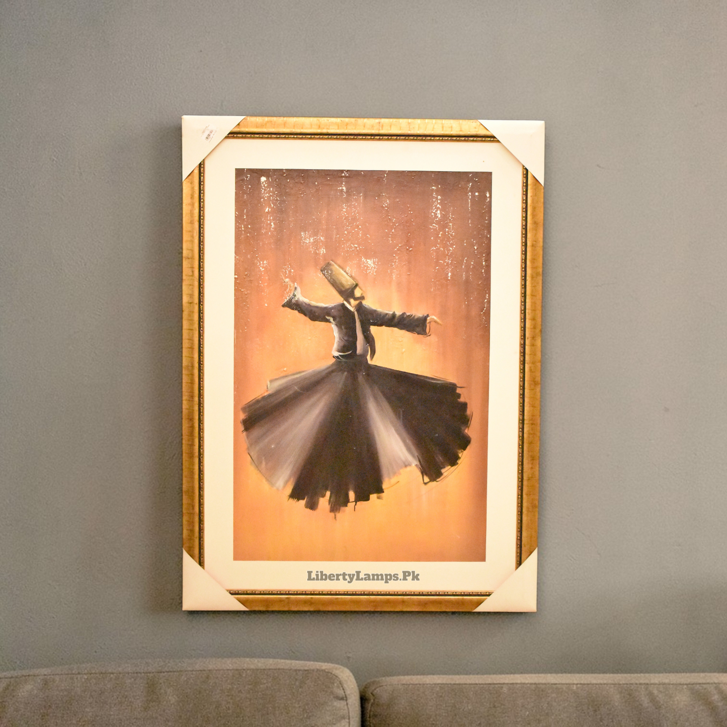 Whirling Spirit™ – Sufi Handmade Oil Painting on Canvas