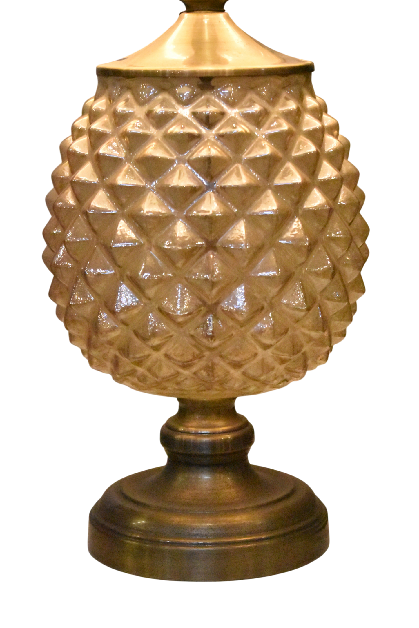 Crystal Reflections™ – Glass Lamp Pair