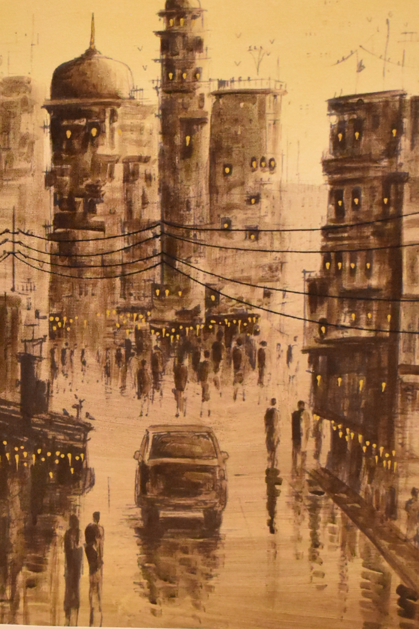 Modern Harmony – Abstract Handmade Oil Painting