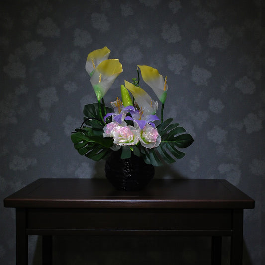 Luminous Blossom LED Flower Arrangement (Single)
