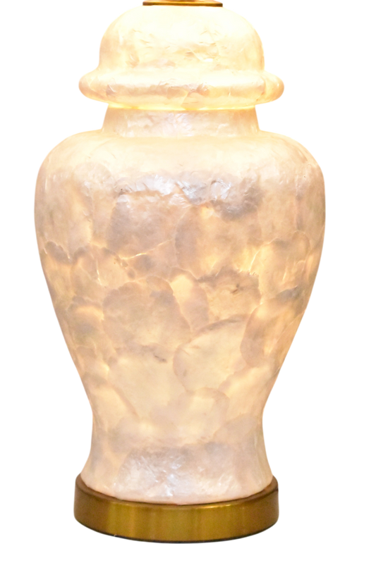 Ocean Pearl™ – Mother of Pearl Lamp Pair
