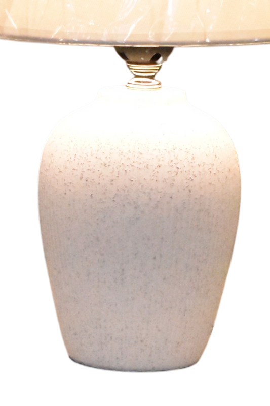 Snow Earth™ – White Terracotta Lamp Pair