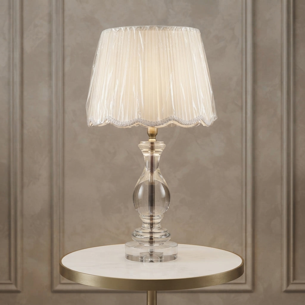 Crystal Lamp – Pair