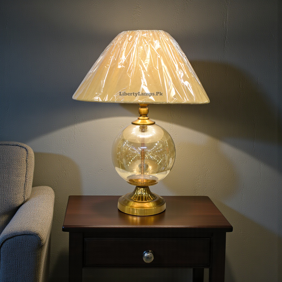 Luminous Height – Glass Table Lamp (Single)