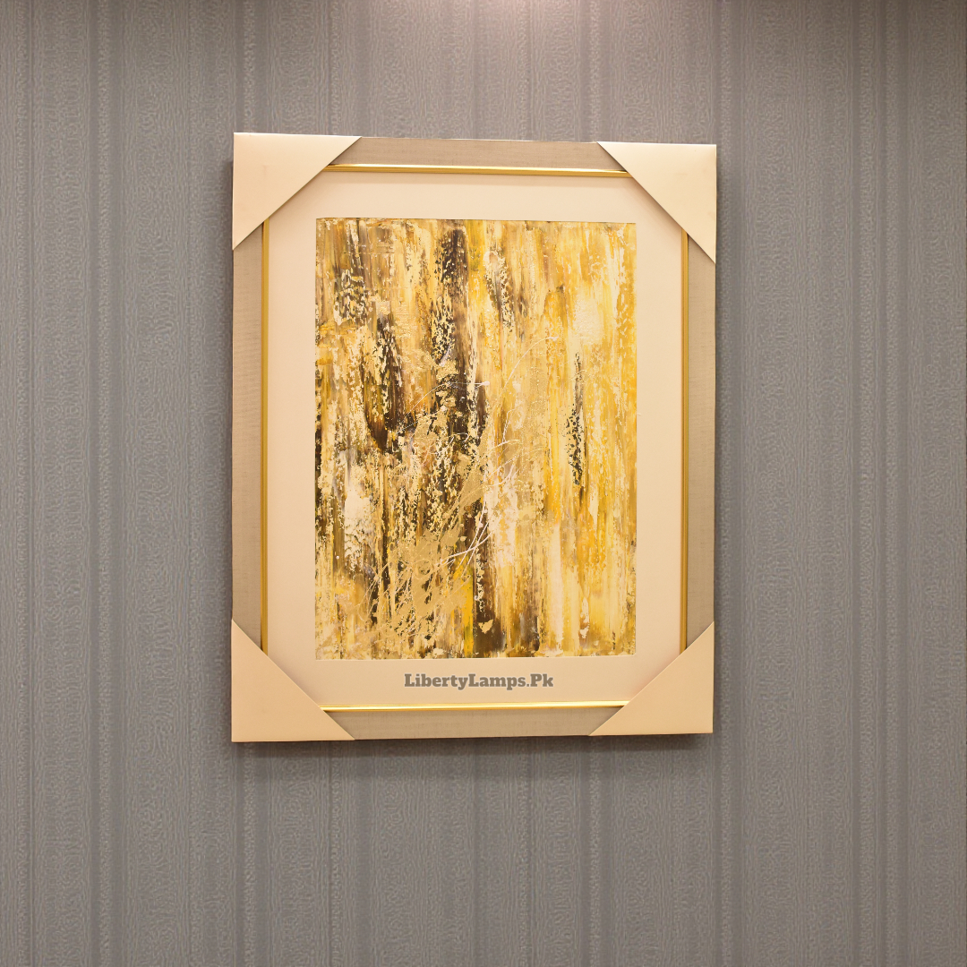 Aurora Flow – Abstract Oil Painting on Canvas (Single)