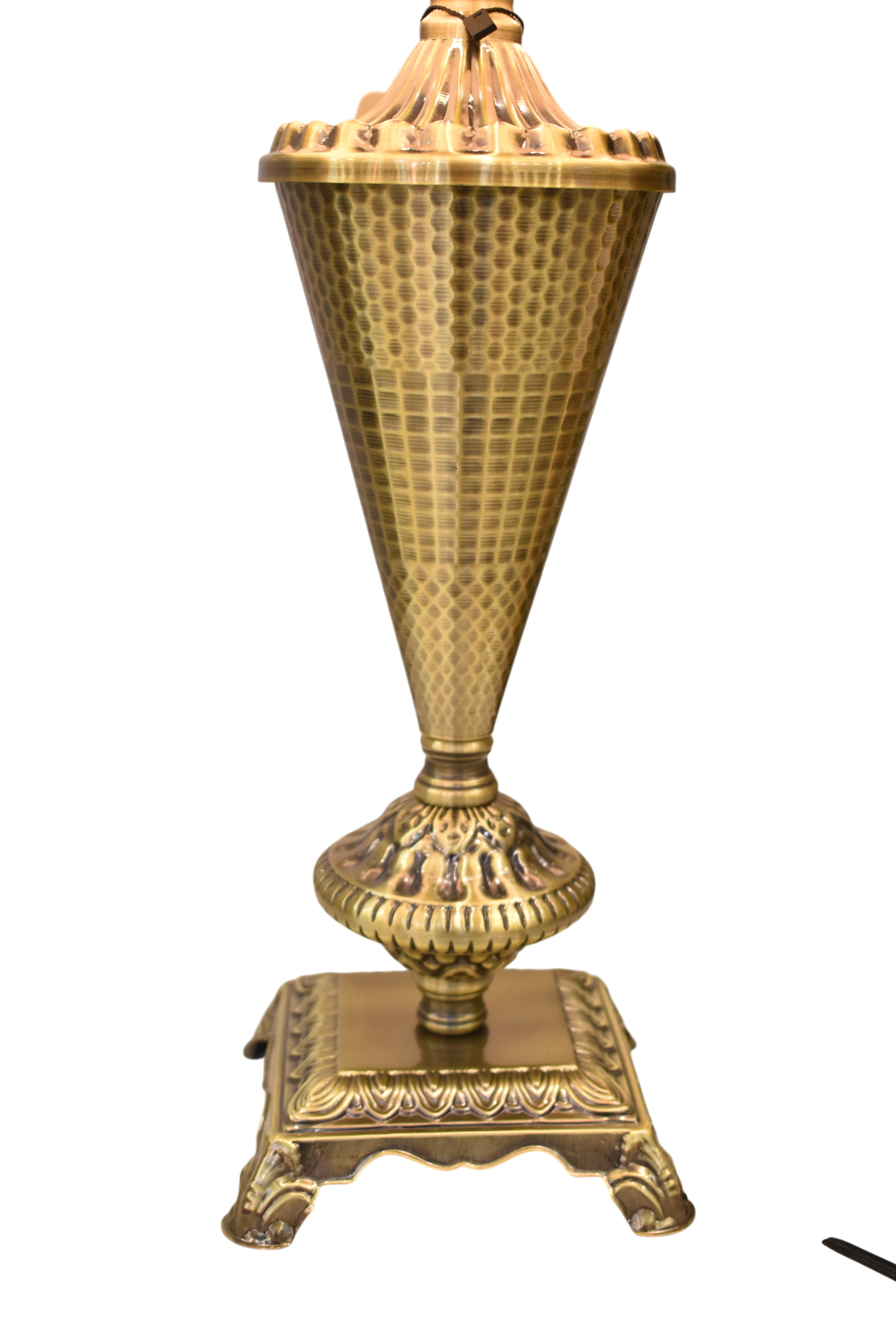 Bold Heritage Metal Table Lamp (Pair)