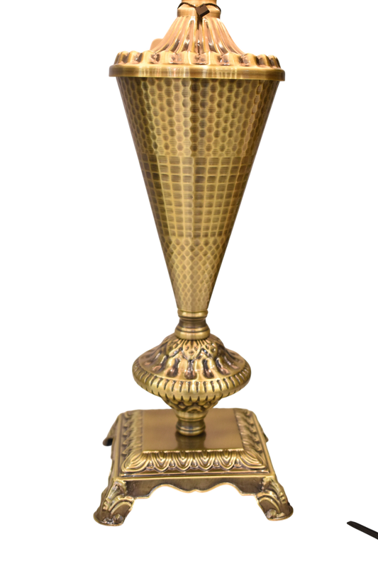 Bold Heritage Metal Table Lamp (Pair)