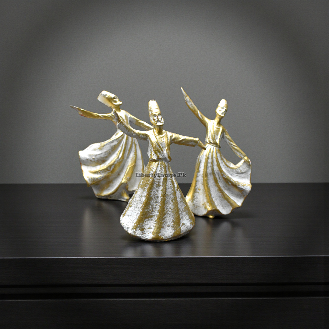 Sufi Decoration Piece Set (Pack of 3)