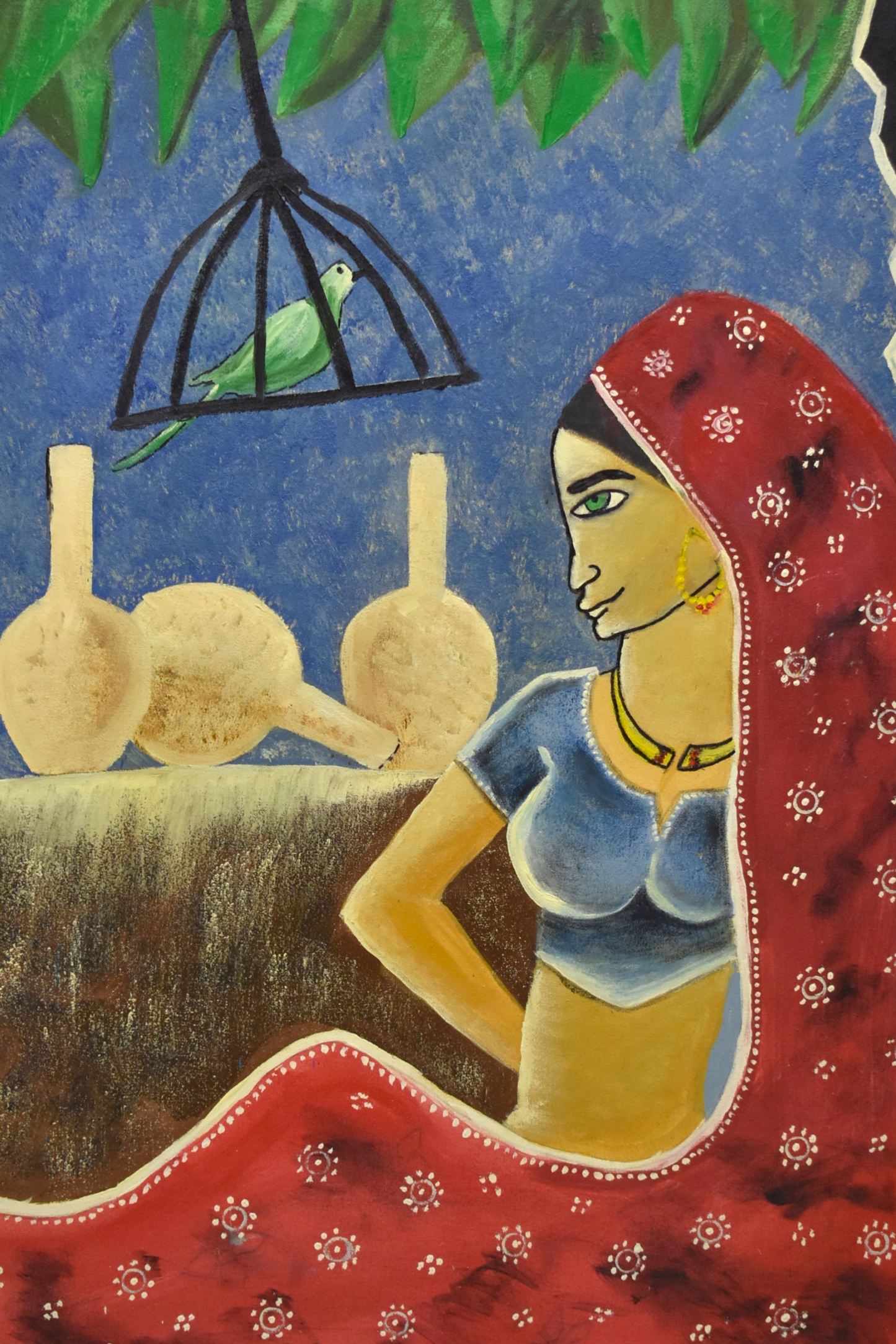 Timeless Village™ – Old Village Oil Painting on Canvas