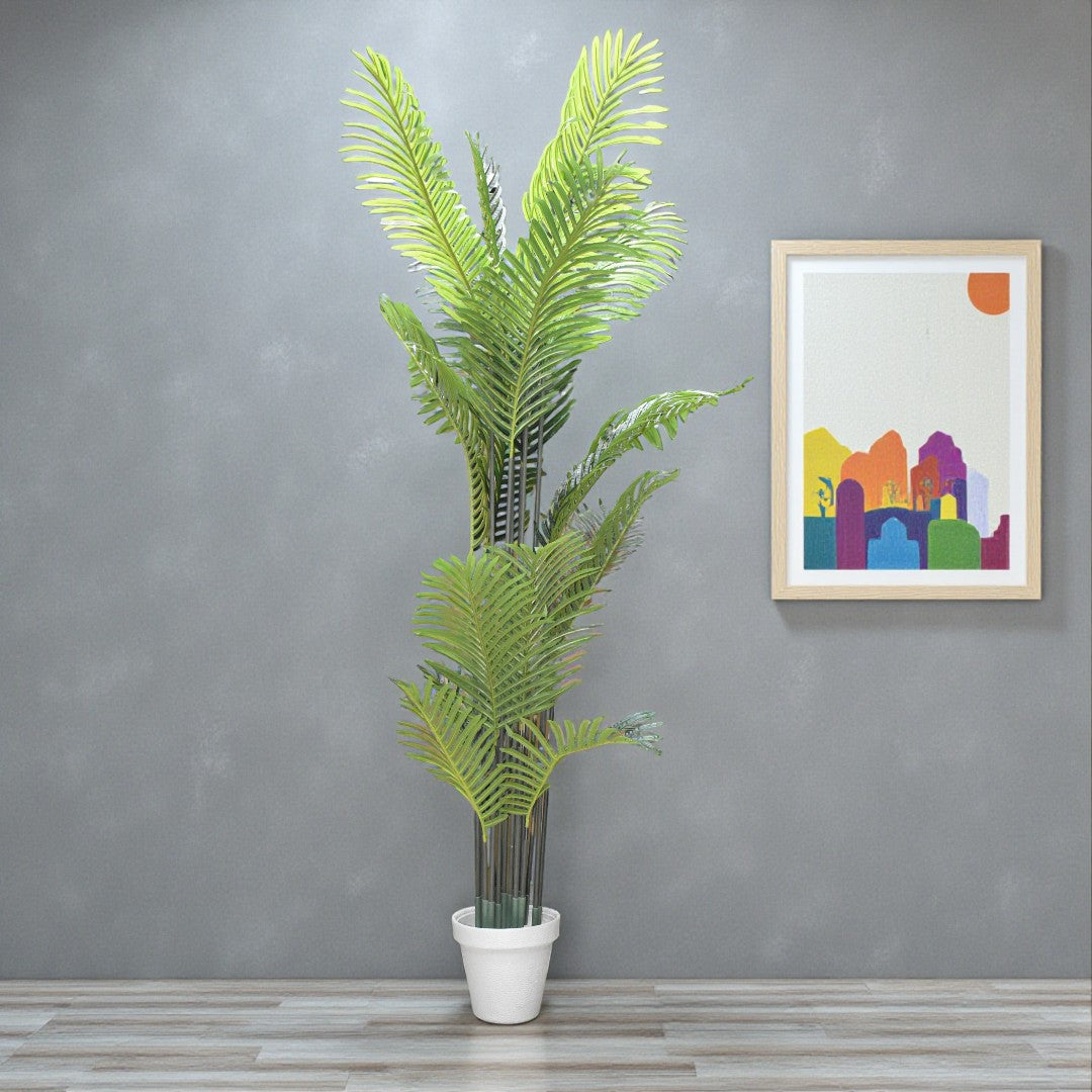 Artificial Bottle Palm – Extra Tall Luxury Green Décor
