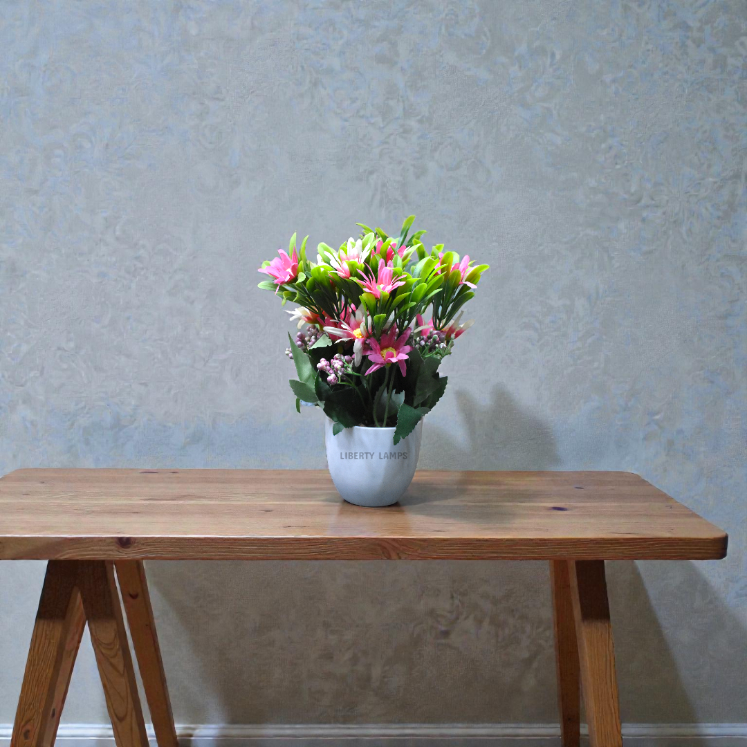 🌿 Fresh Leaf Artificial Mini Plant (Single)