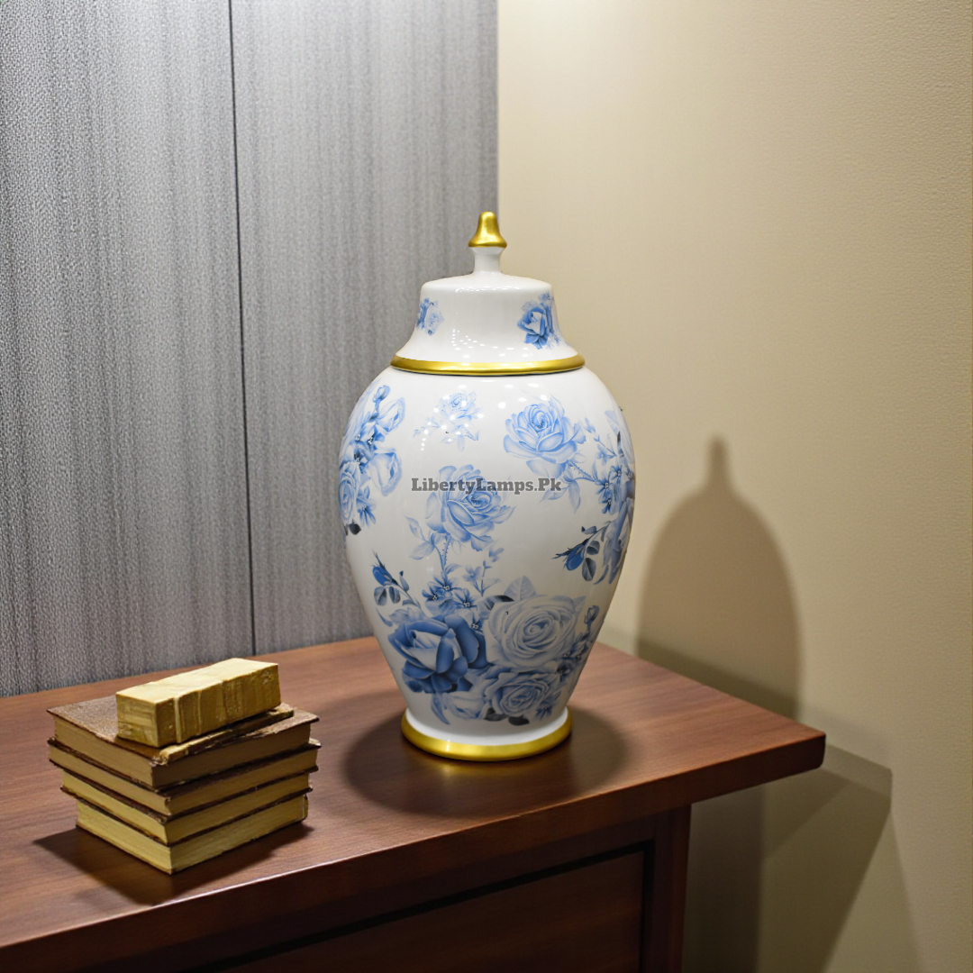 Classic Porcelain Vase Decoration Piece