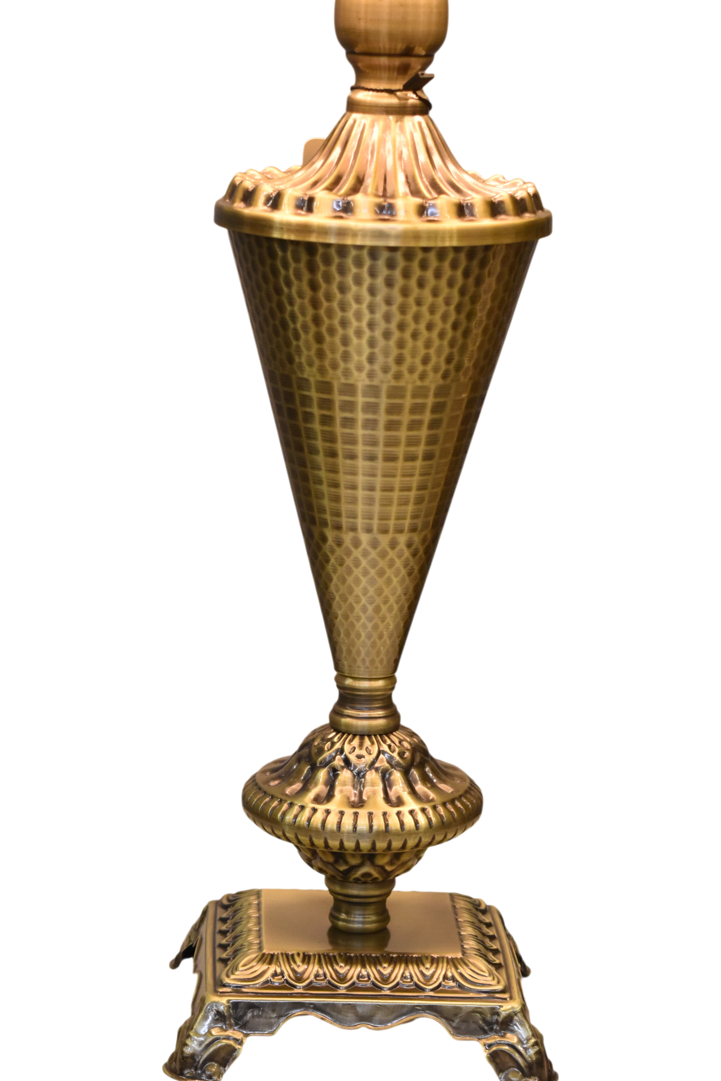 Regal Bronze Metal Table Lamp (Pair)