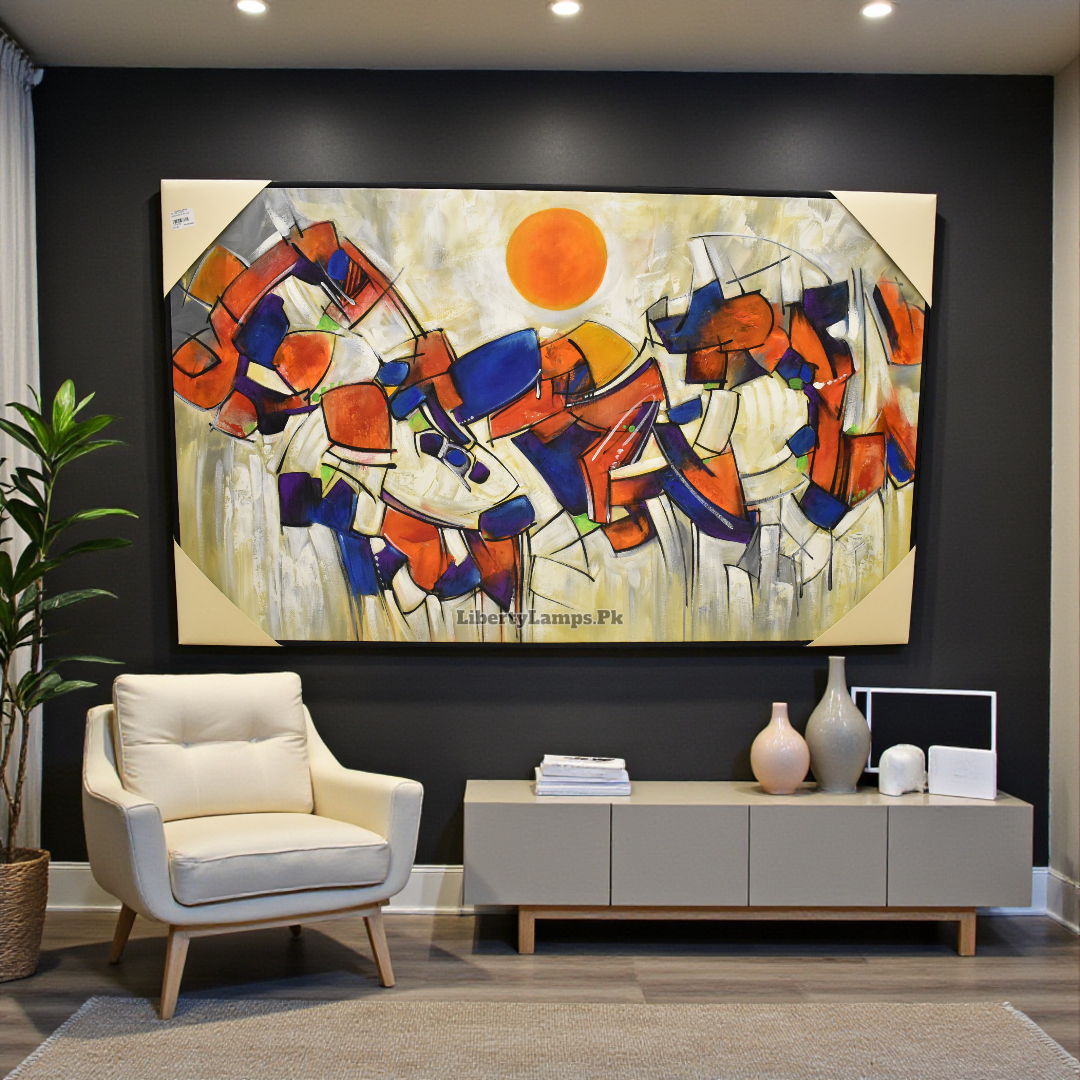 Modern Expression – Abstract Oil Painting on Canvas