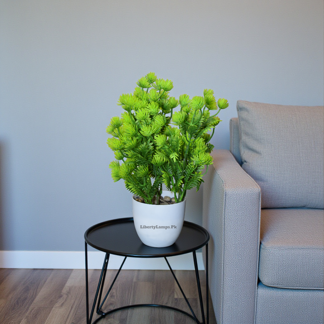 Green Decorative Pot – Modern Accent Piece (Single)