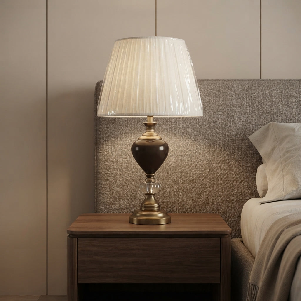 Wooden Elegance™ – Wooden Lamp Pair