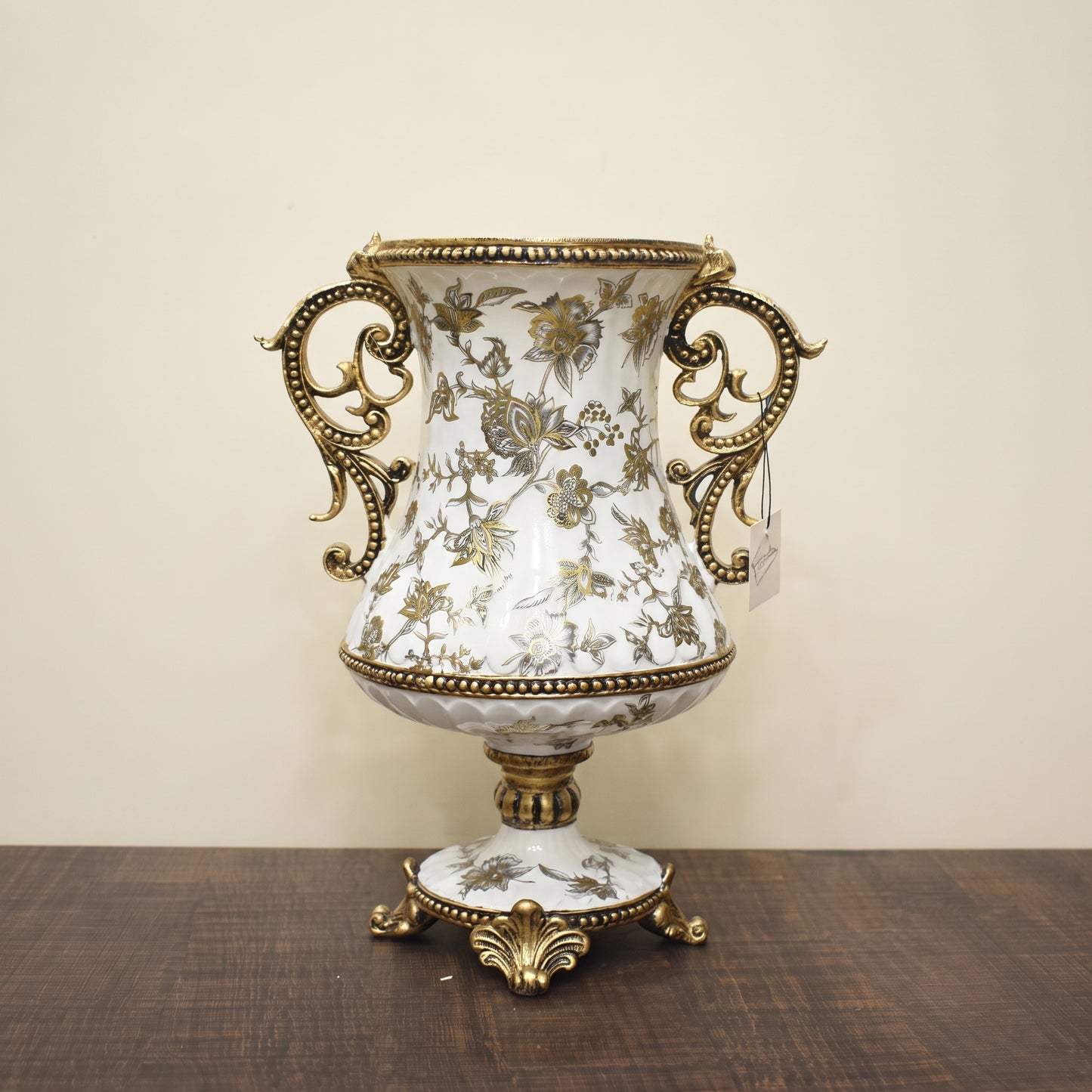 Royal Porcelain™ – Porcelain Vase (14 Inch Height)